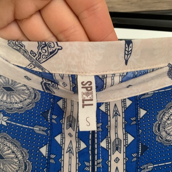 💰SOLD💰💙Spell Coyote split skirt💙 - Picture 3 of 5